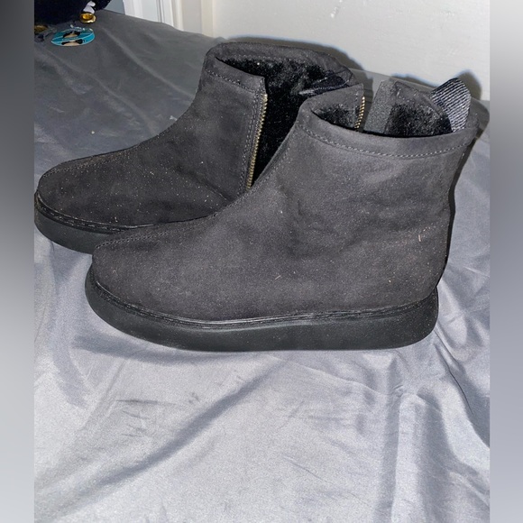 NWOT - Woman’s H&M Warm Ankle Boots with side Zipper (Size: Woman 10.0) - Picture 13 of 14